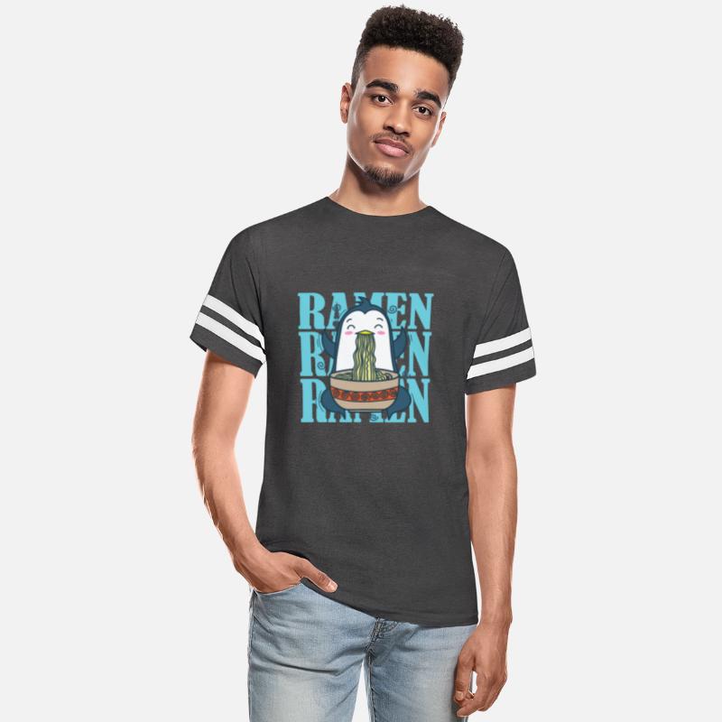 Penguin with Ramen Noodles Antarctic Bird