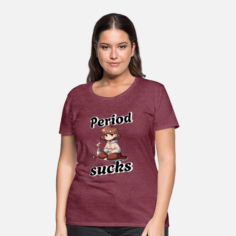 Period Sucks Periode Mood Cozy Illustration