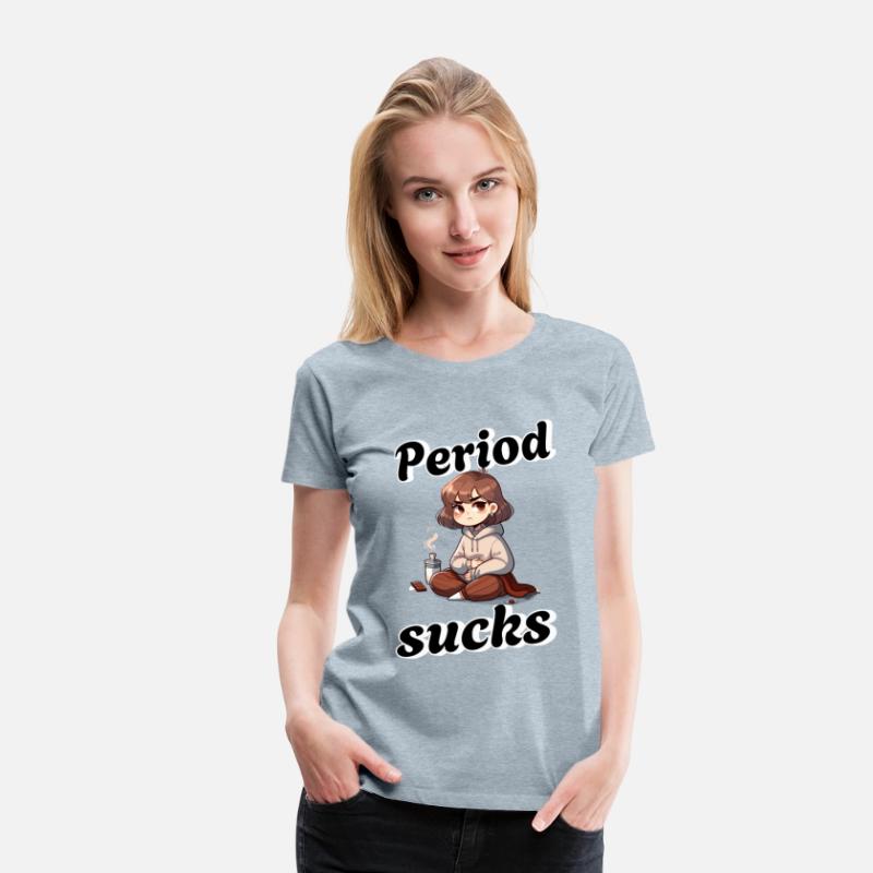 Period Sucks Periode Mood Cozy Illustration