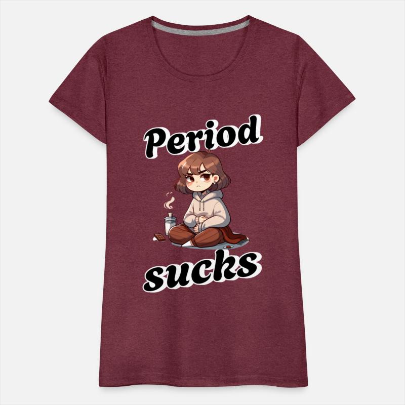 Period Sucks Periode Mood Cozy Illustration