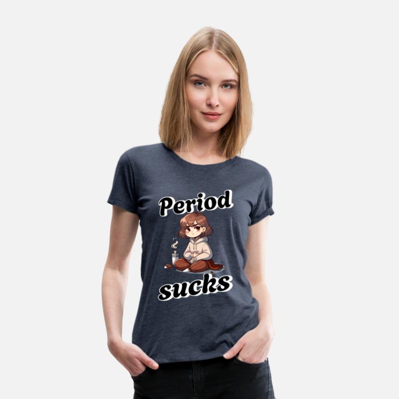 Period Sucks Periode Mood Cozy Illustration