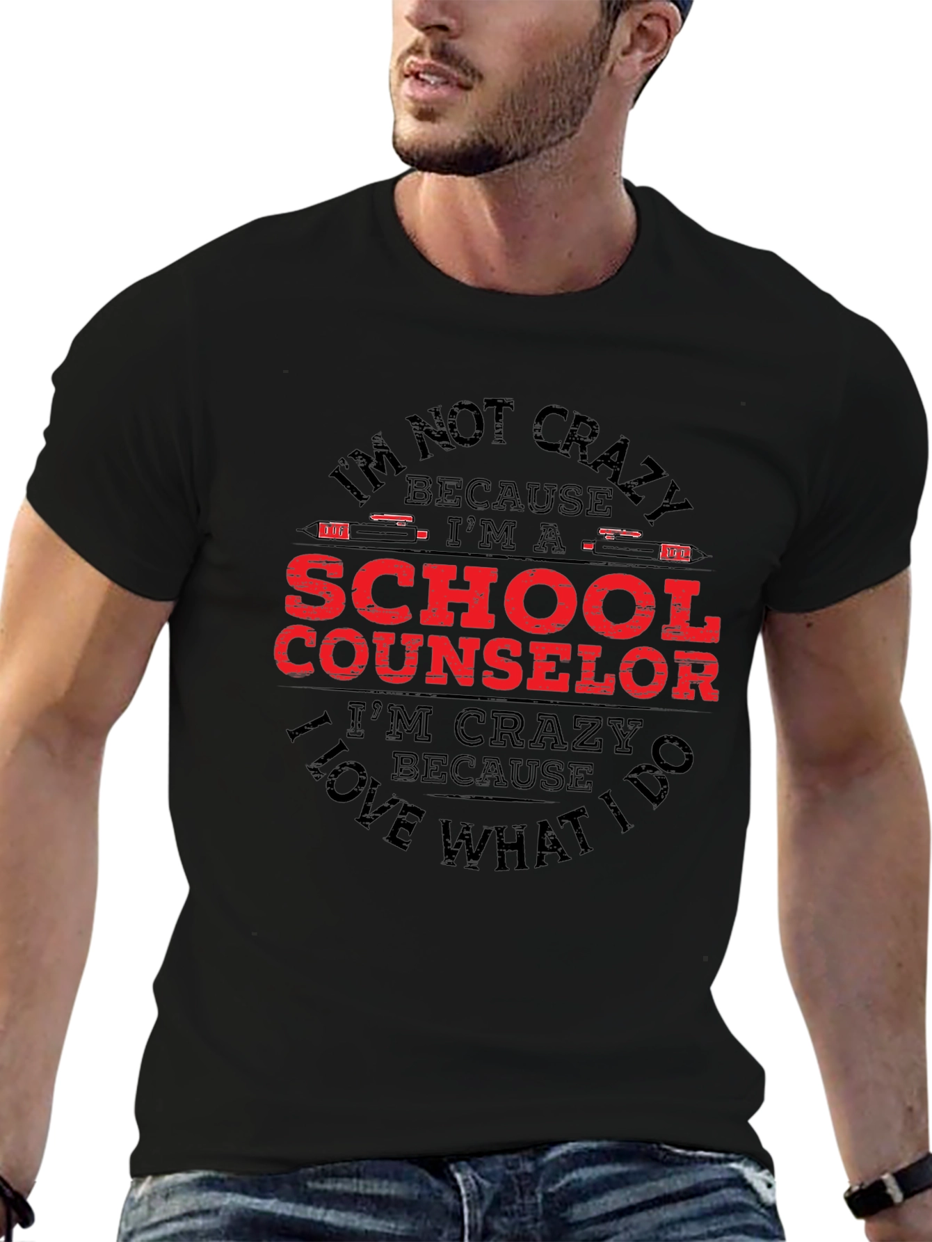 School Counselor T-Shirt - Funny Graphic Tee