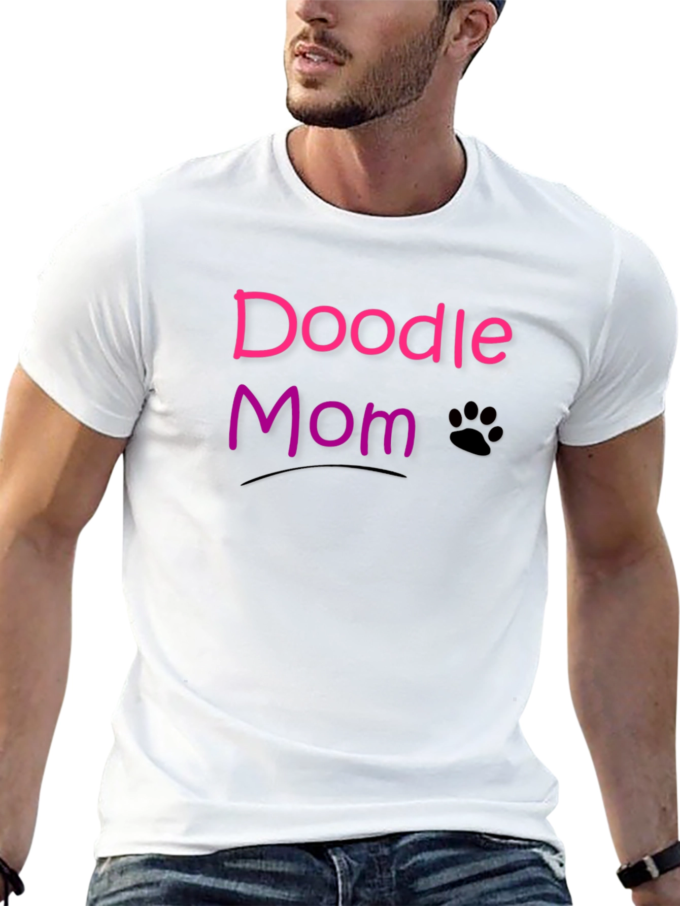 Doodle Mom T-Shirt - Cute Dog Lover Tee