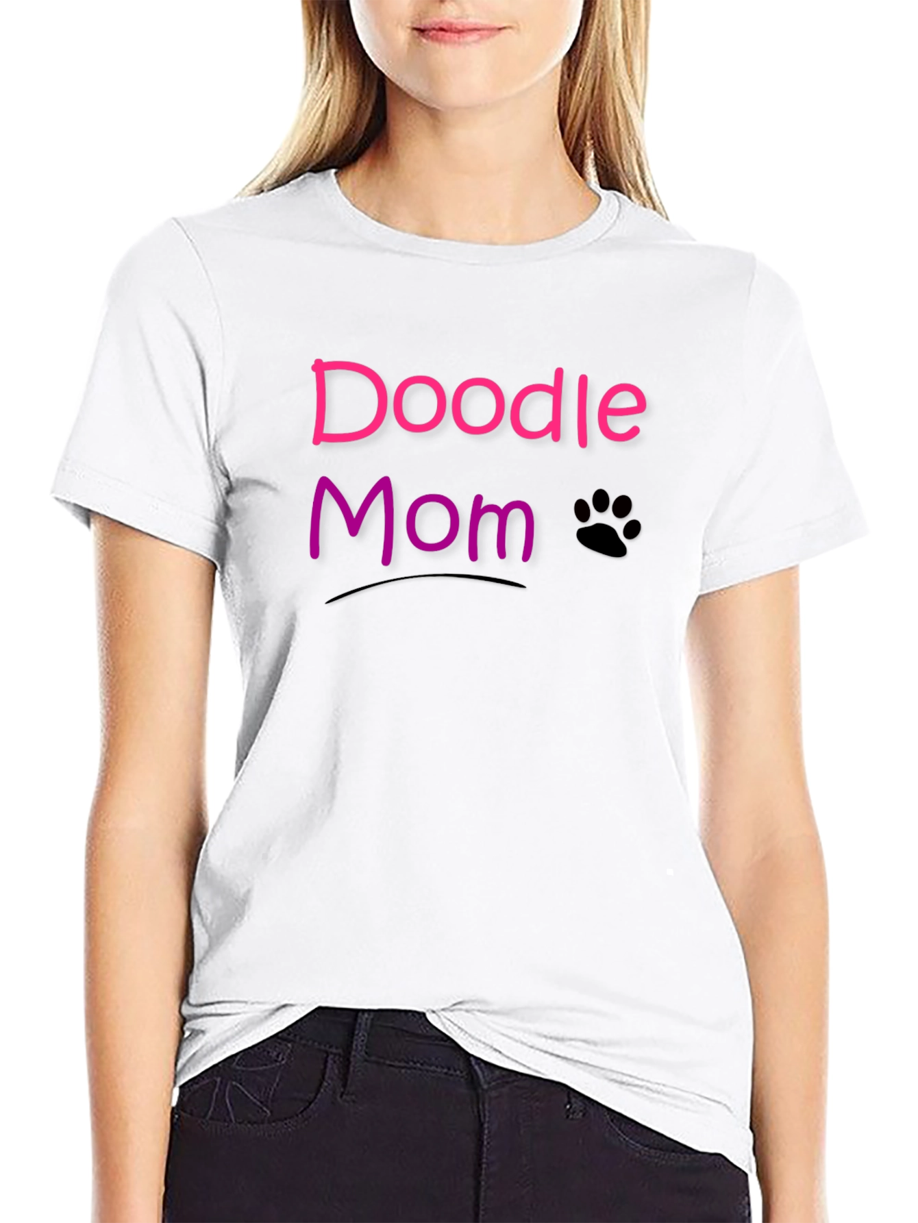 Doodle Mom T-Shirt - Cute Dog Lover Tee