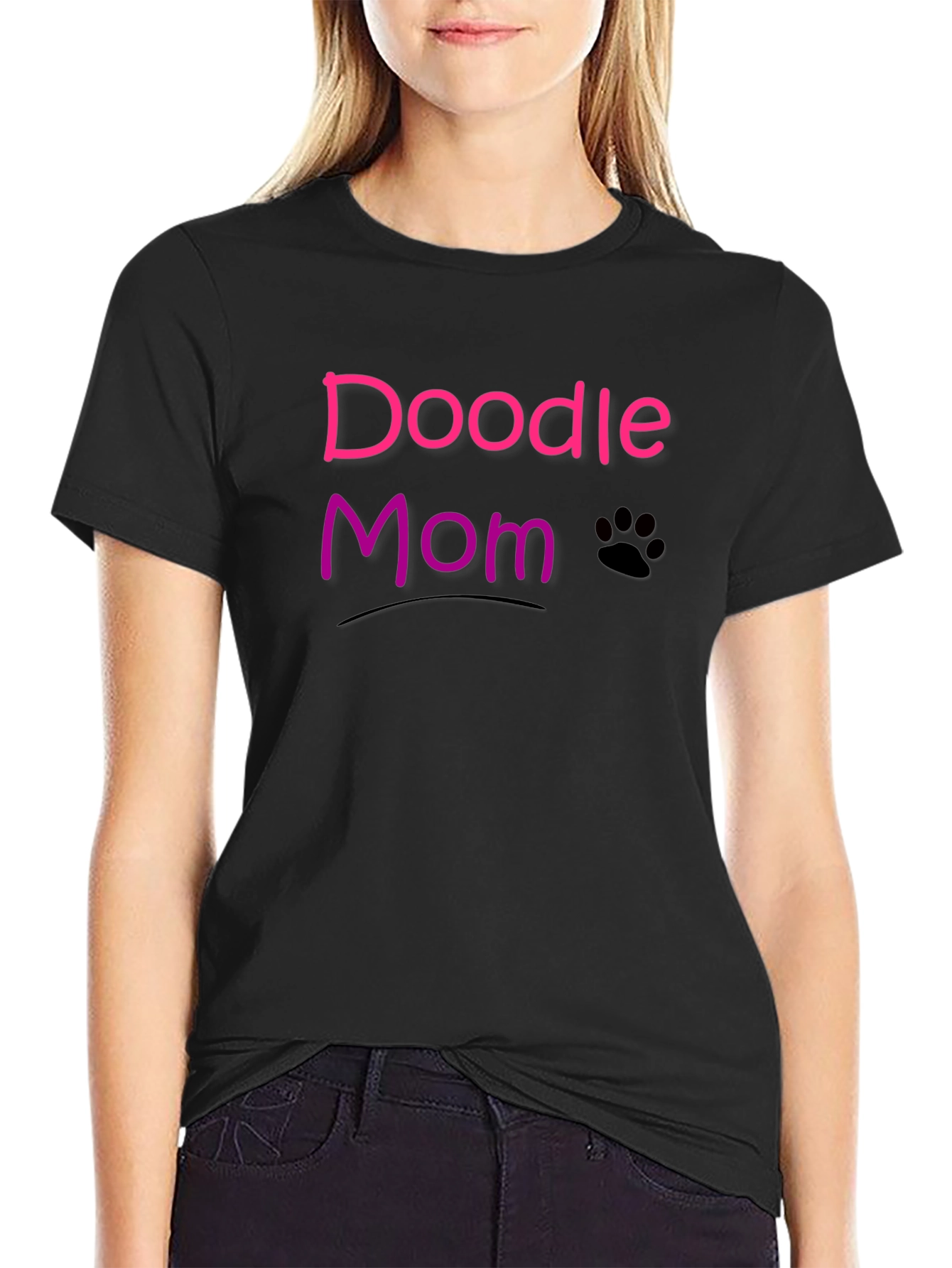 Doodle Mom T-Shirt - Cute Dog Lover Tee