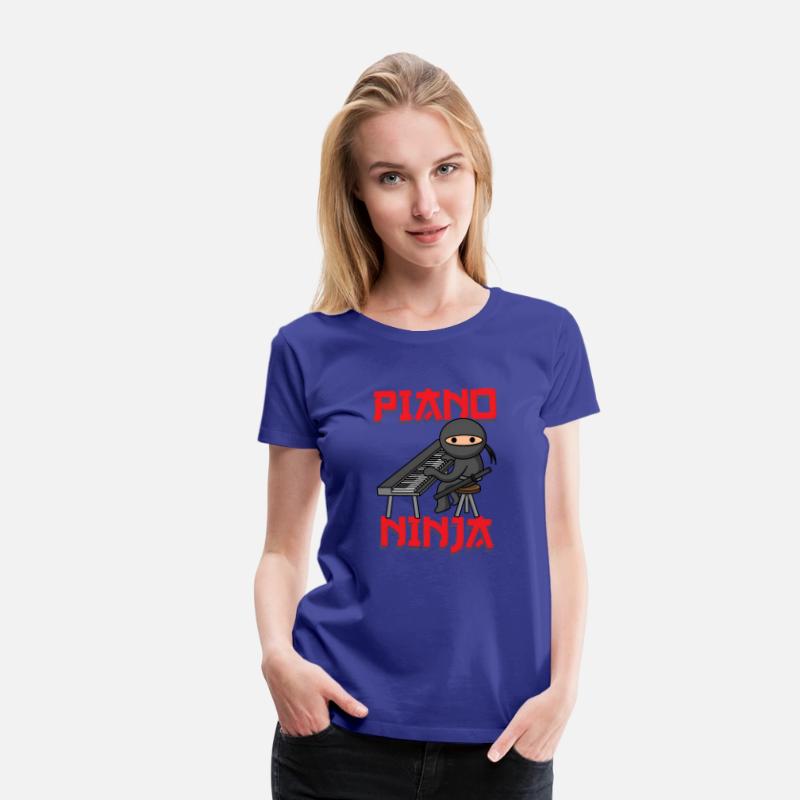 Piano Ninja Keyboard Player Pianist