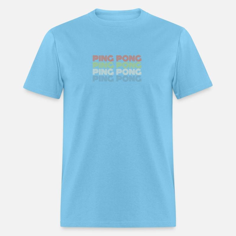Ping Pong Coach Retro Vintage Cool Ping Pong