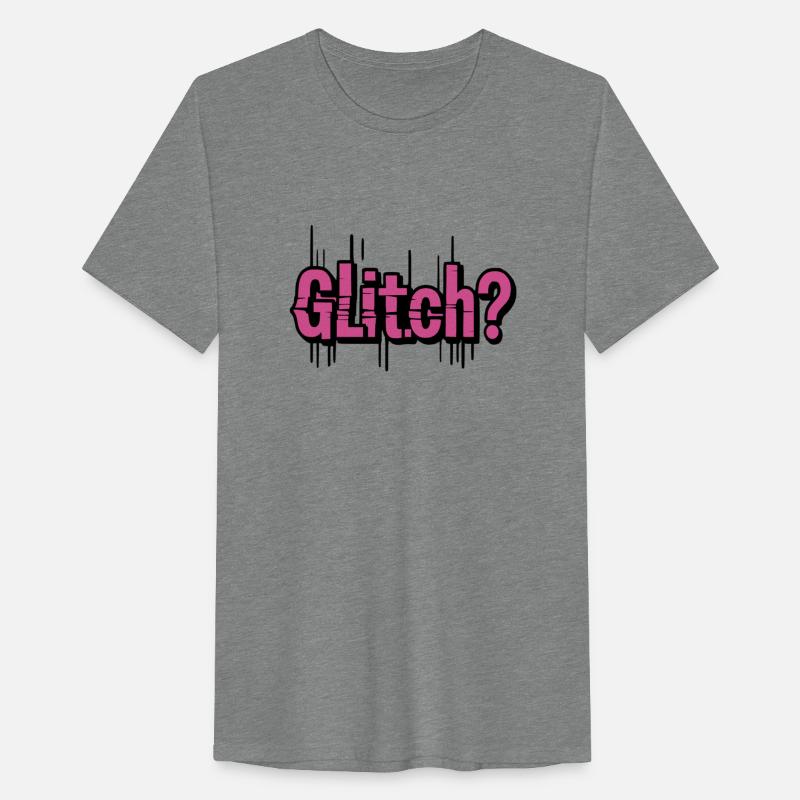 Pink Glitch Text - Bold Minimalist Typography