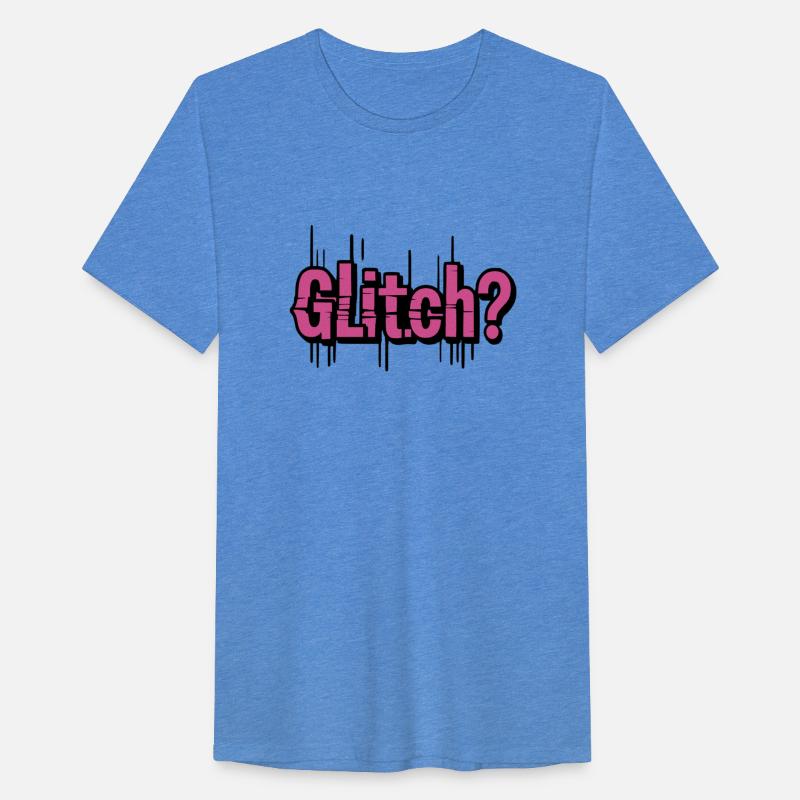 Pink Glitch Text - Bold Minimalist Typography