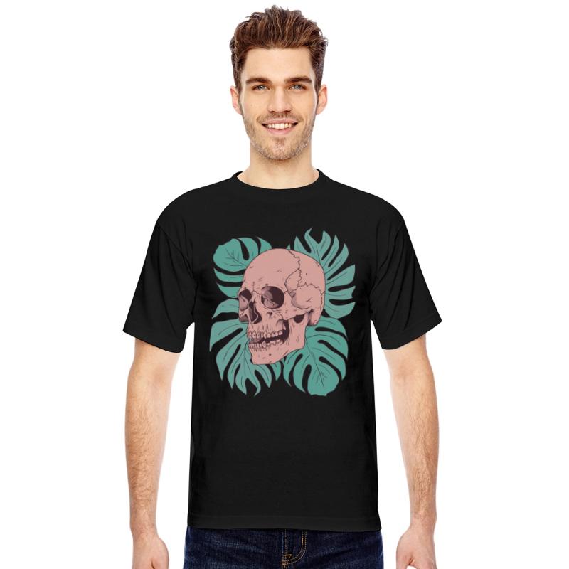 Pink Tropical Skull