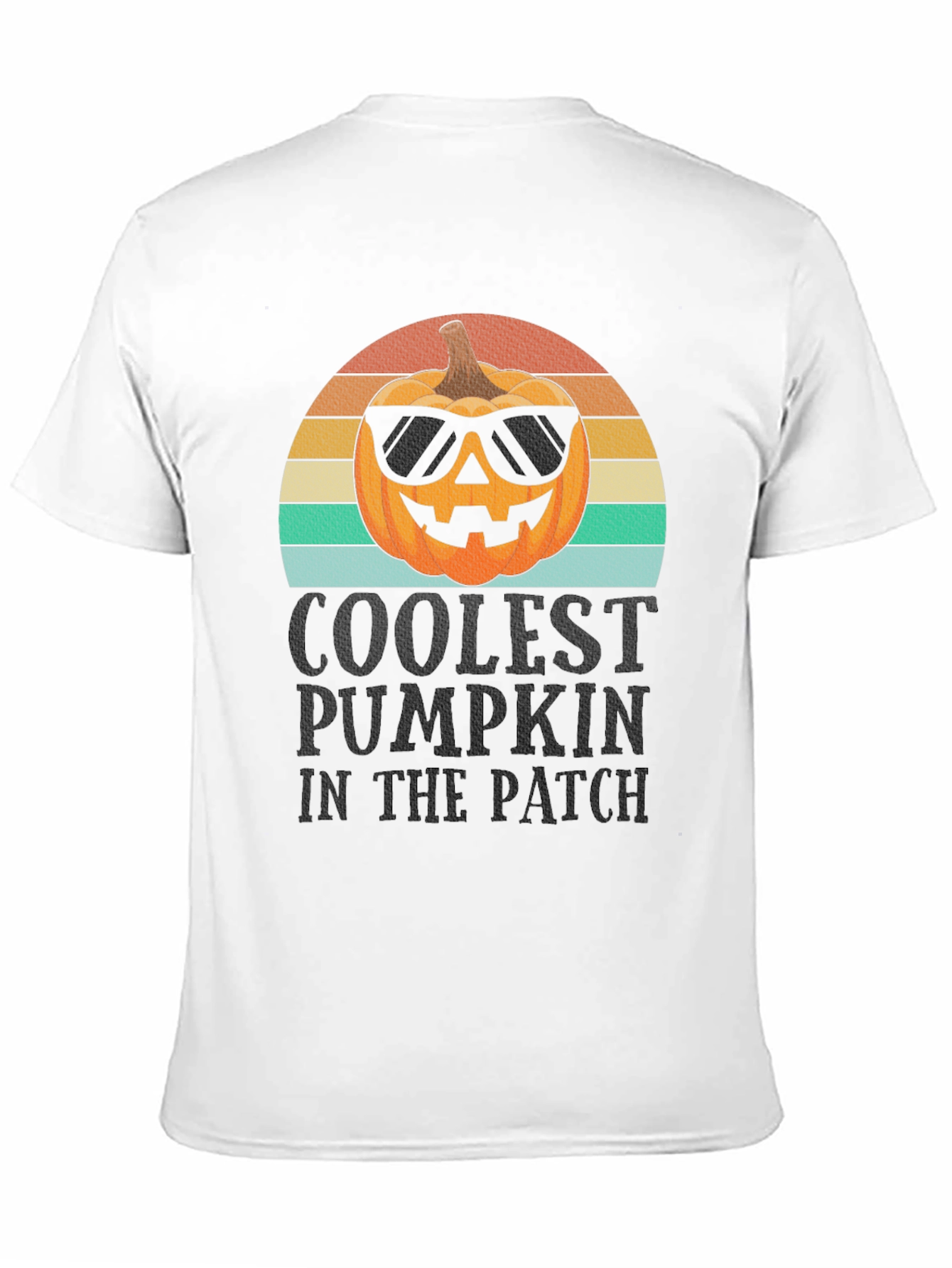 Coolest Pumpkin in the Patch Black T-Shirt