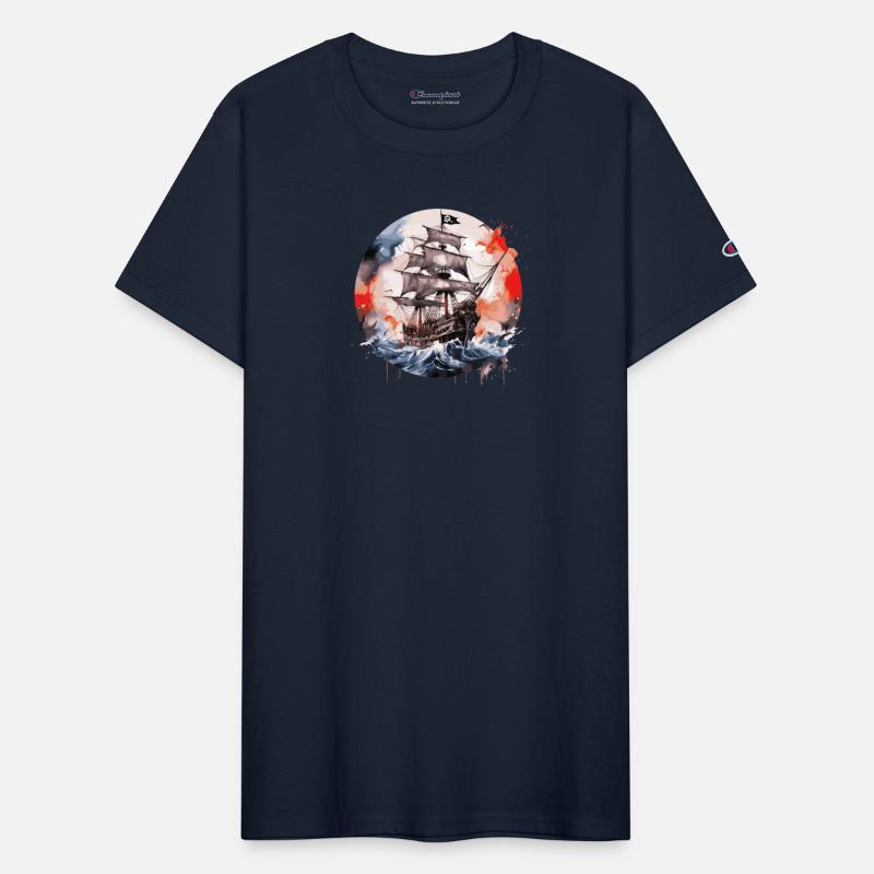 Pirate Boat, Pirates, Captain, Sailing Ship,