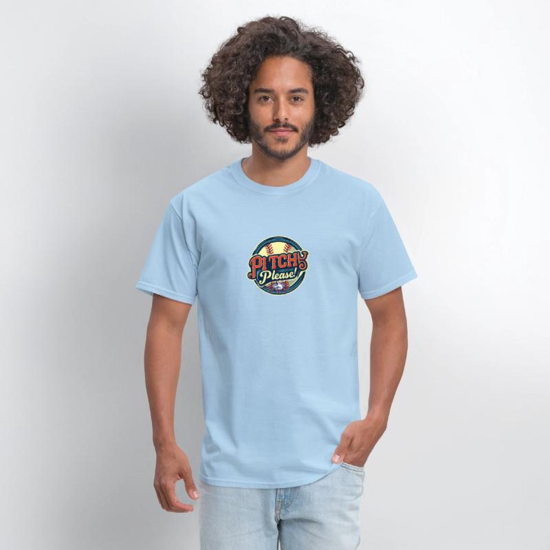 Pitch Please: Baseball Tee - Score Your Style