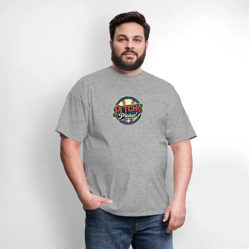 Pitch Please: Baseball Tee - Score Your Style