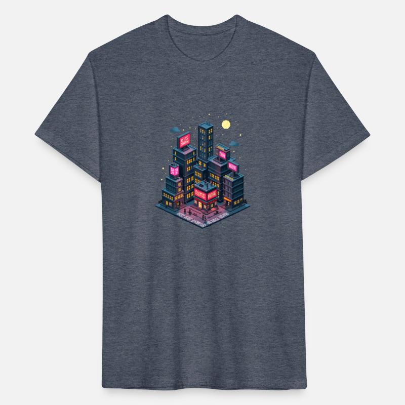 Pixel City Lights