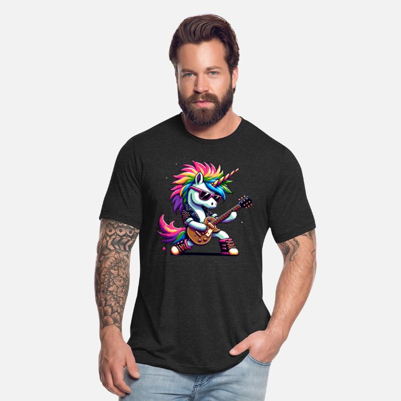 Pixel Punk Rock Unicorn