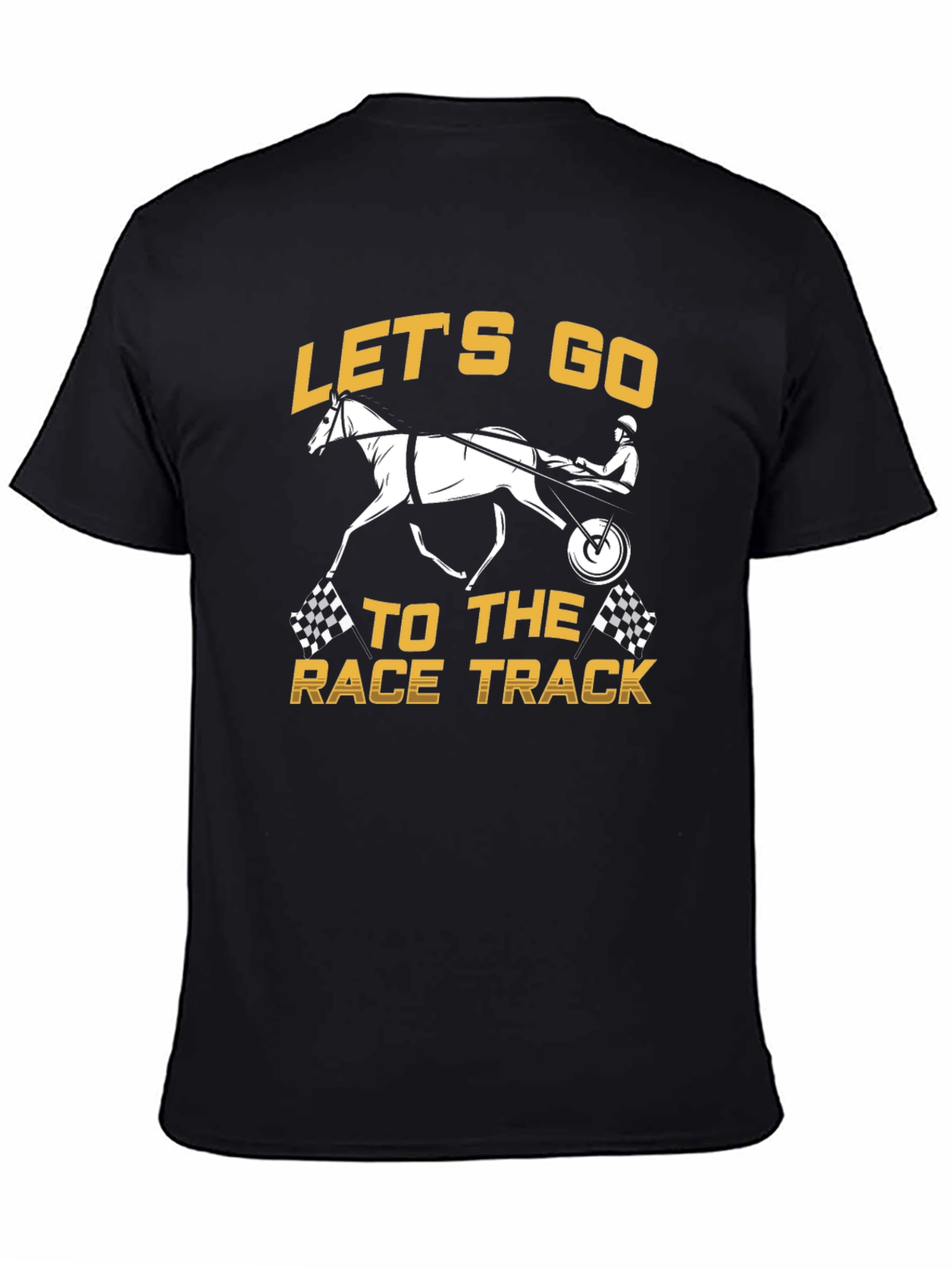 Lets Go to the Race Track Graphic Tee