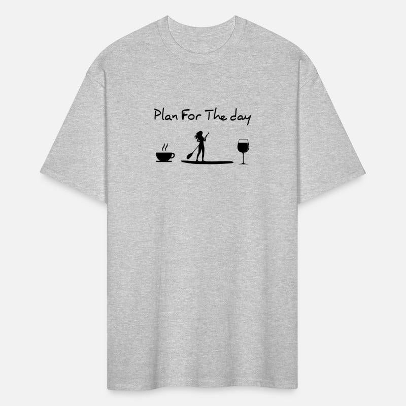 Plan For The Day Coffee Paddleboard Wine Paddle Bo