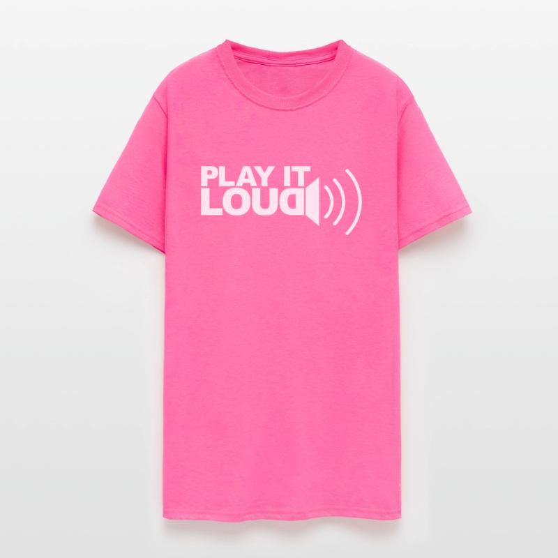 Play it Loud Loudspeaker Club Music Party Design