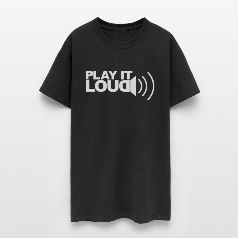 Play it Loud Loudspeaker Club Music Party Design