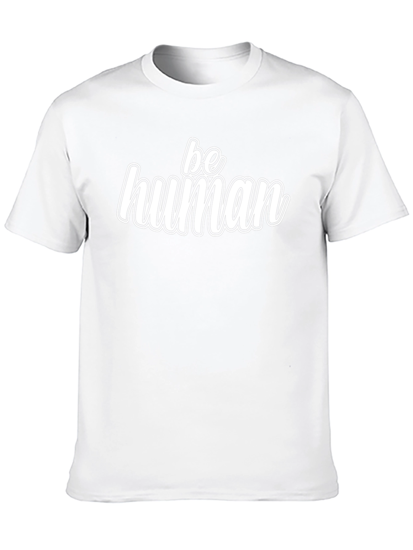 Be Human Black Graphic Tee