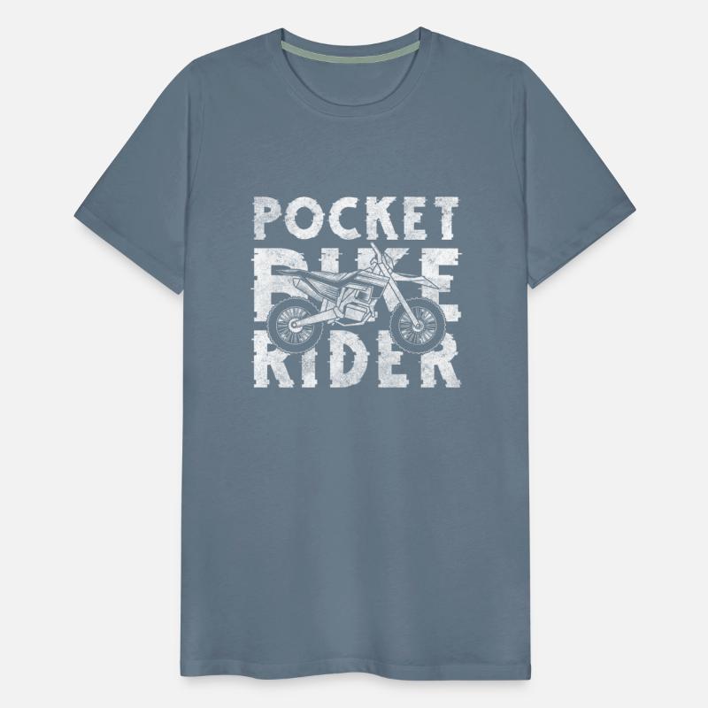 Pocket Bike Biker Dust