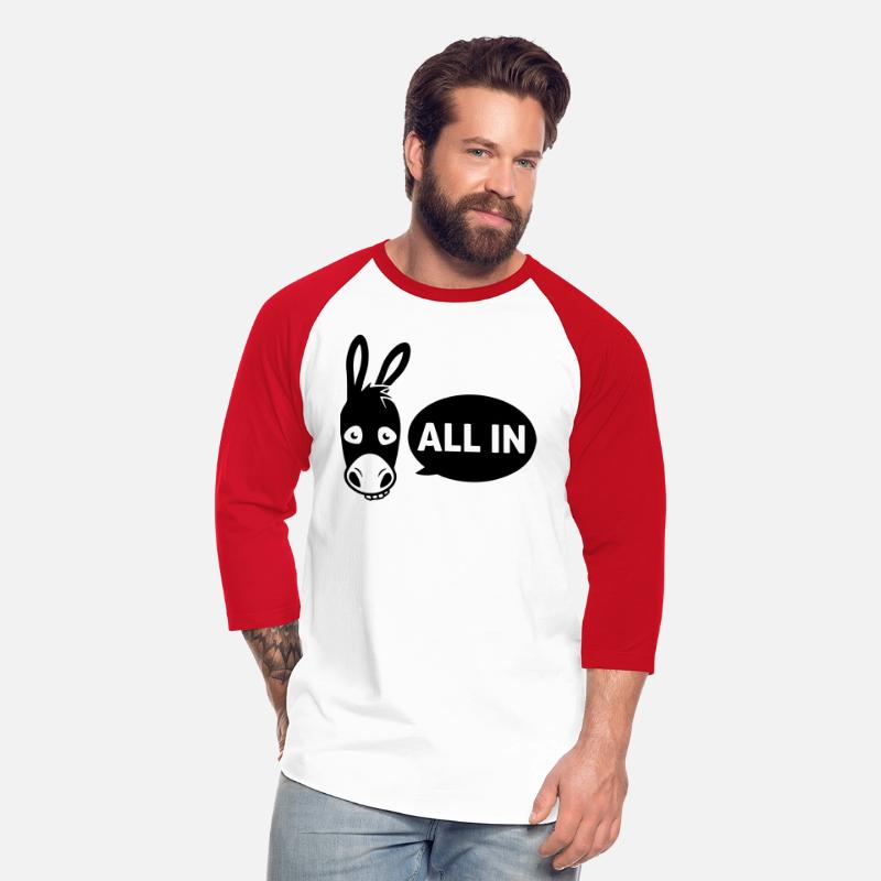 Poker donkey - all in