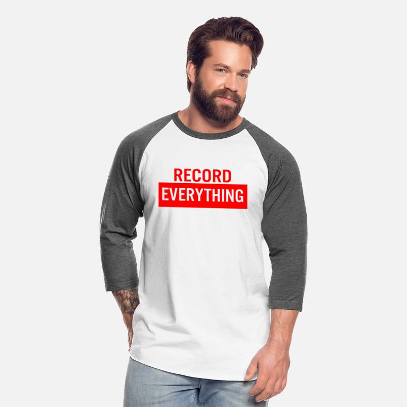 Police Shirt, Cops Lie Record Everything Tee,