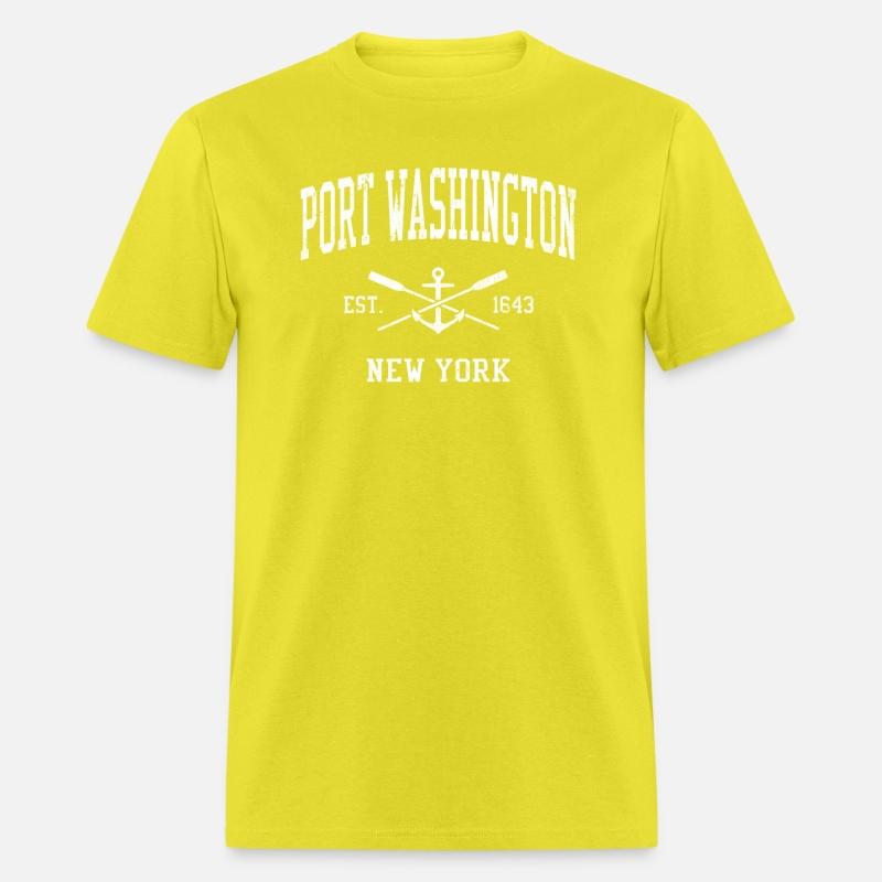 Port Washington Ny Crossed Oars Boat Anchor Sports