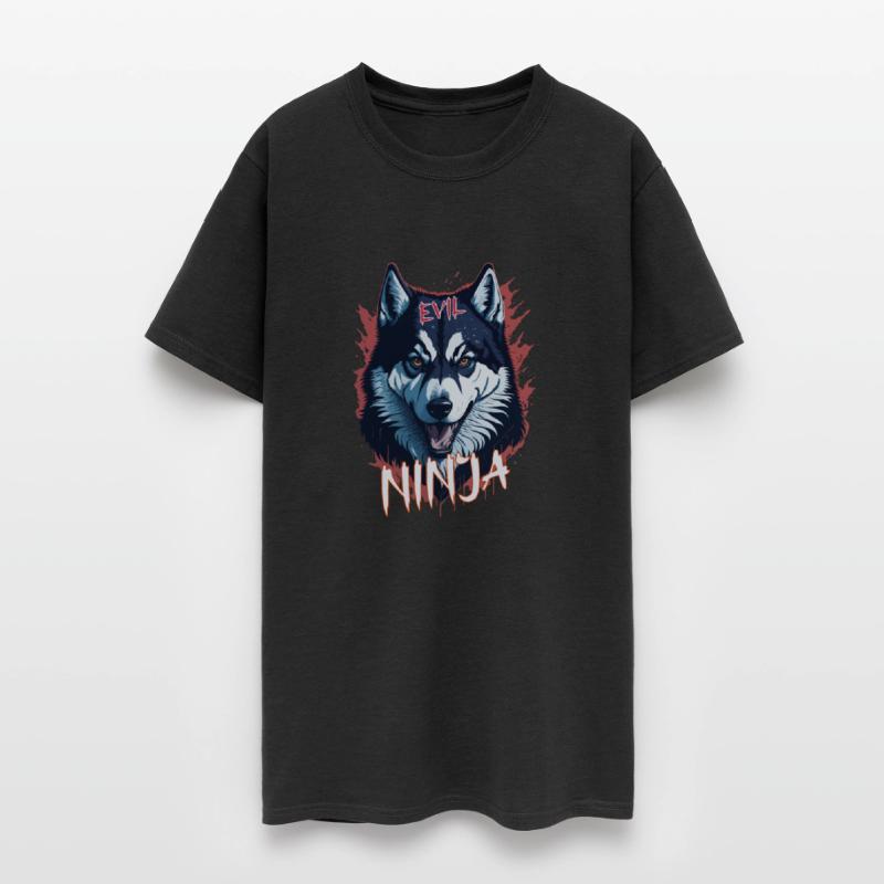 Powerful Alaskan Malamute Dog Ninja