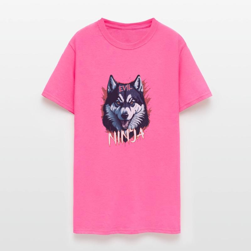 Powerful Alaskan Malamute Dog Ninja