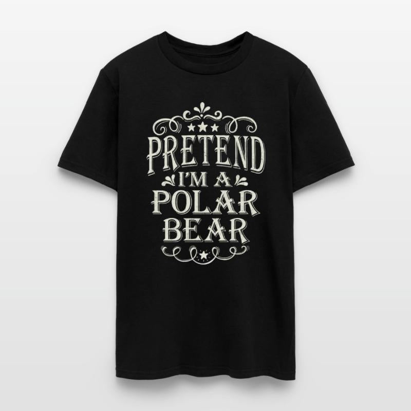 Pretend I'm Polar Bear Funny Costume Halloween