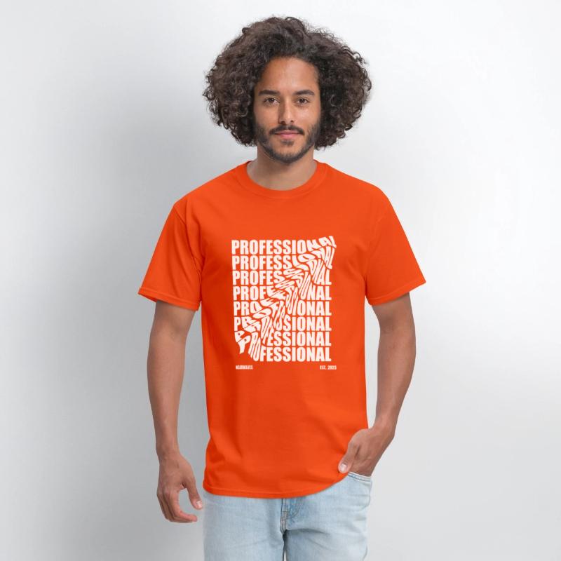 PROFESSIONAL | Slanted Drip Typography Streetwear