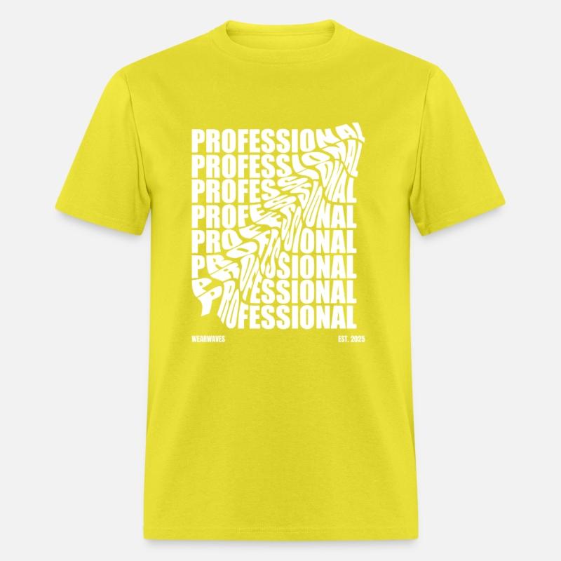 PROFESSIONAL | Slanted Drip Typography Streetwear