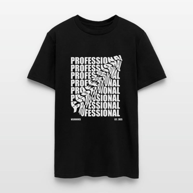 PROFESSIONAL | Slanted Drip Typography Streetwear