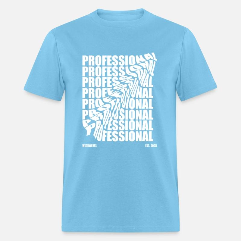 PROFESSIONAL | Slanted Drip Typography Streetwear