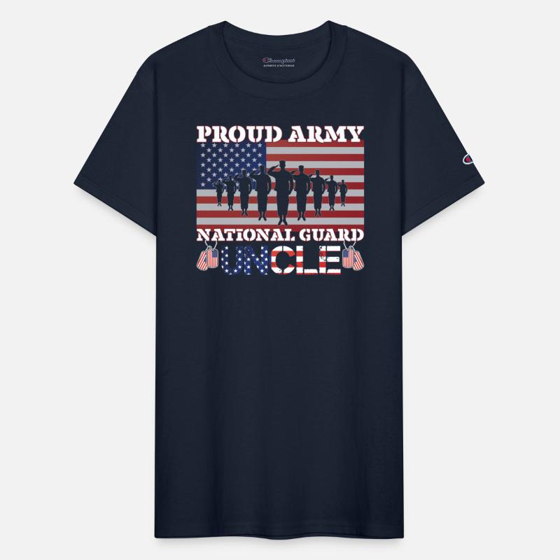 Proud Army National Guard Uncle
