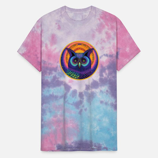 Psychedelic Blue Owl