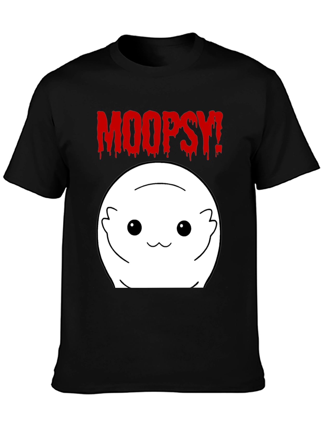 Moopsy Graphic Tee - Upside Down Cute Character