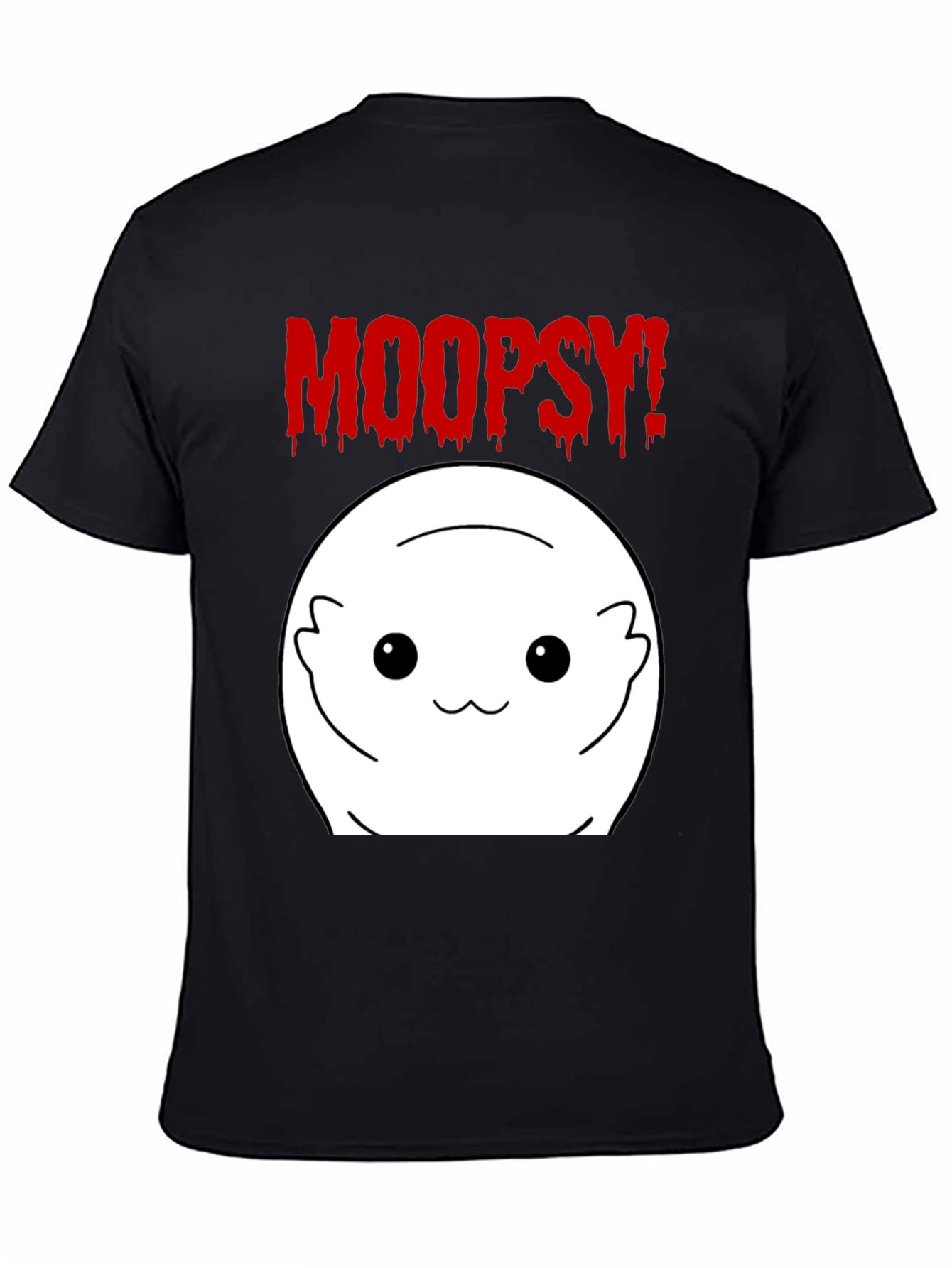 Moopsy Graphic Tee - Upside Down Cute Character