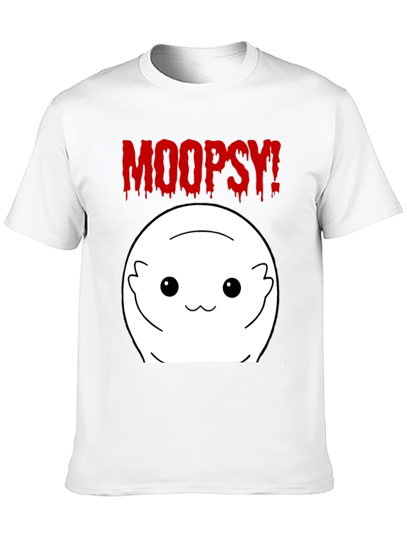 Moopsy Graphic Tee - Upside Down Cute Character