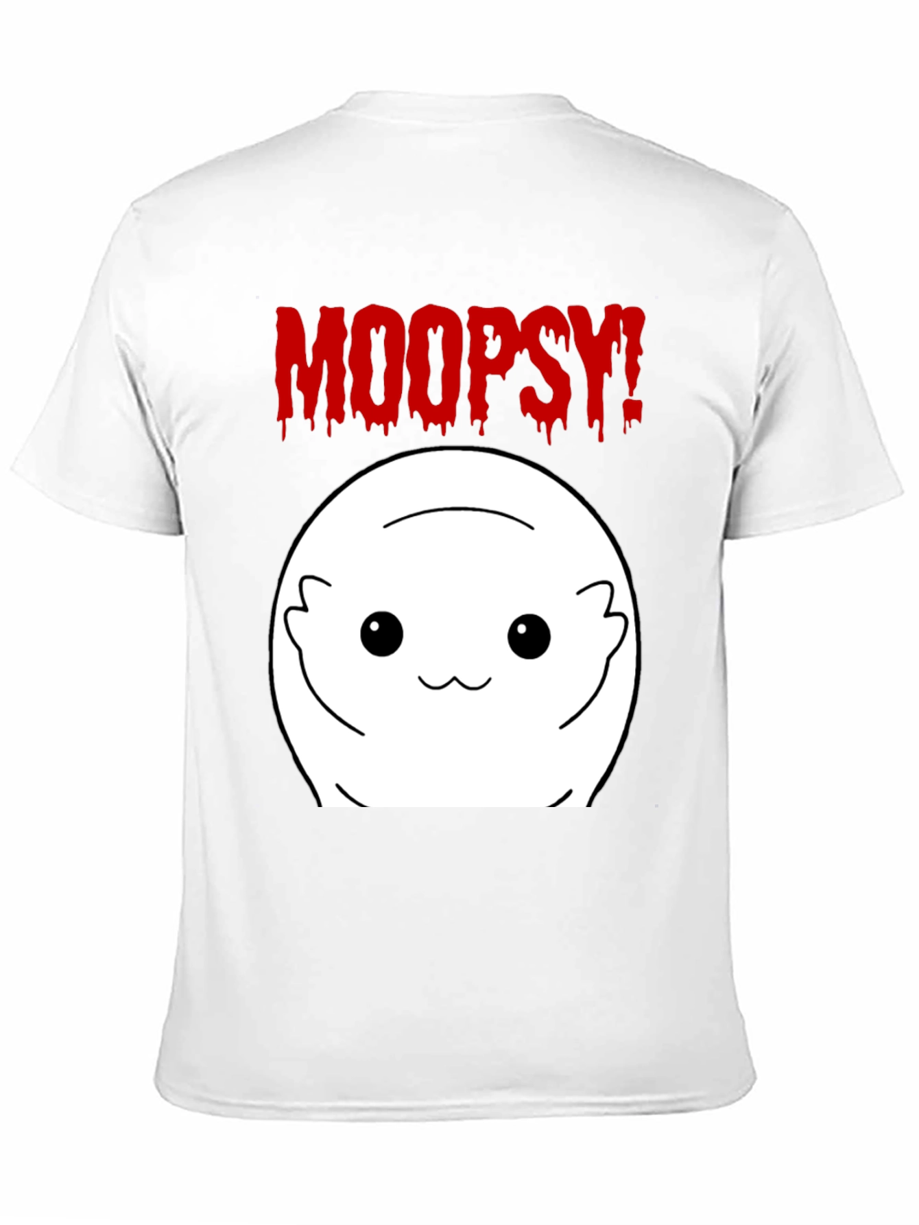 Moopsy Graphic Tee - Upside Down Cute Character