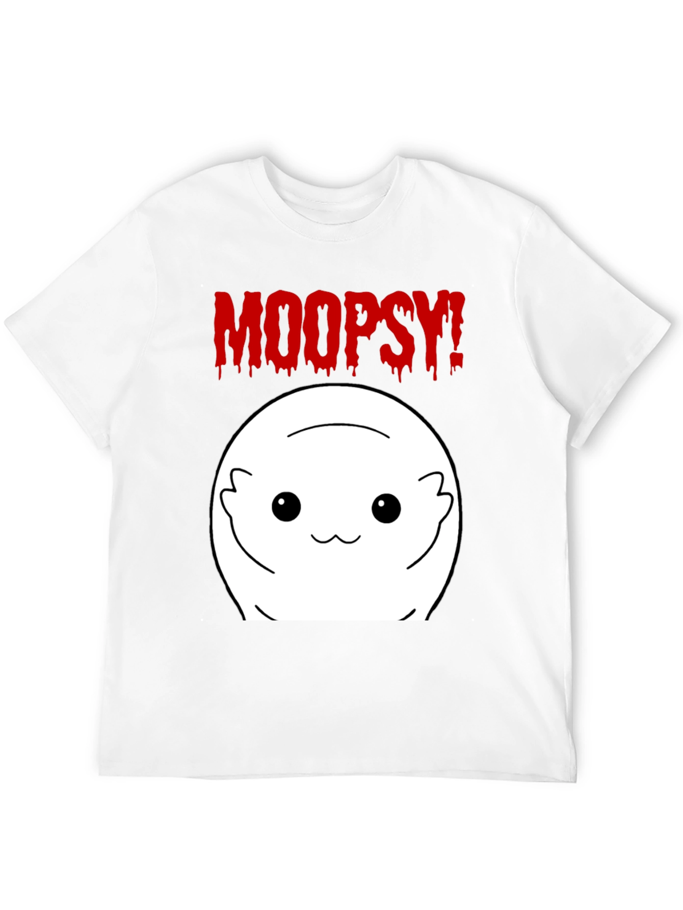 Moopsy Graphic Tee - Upside Down Cute Character