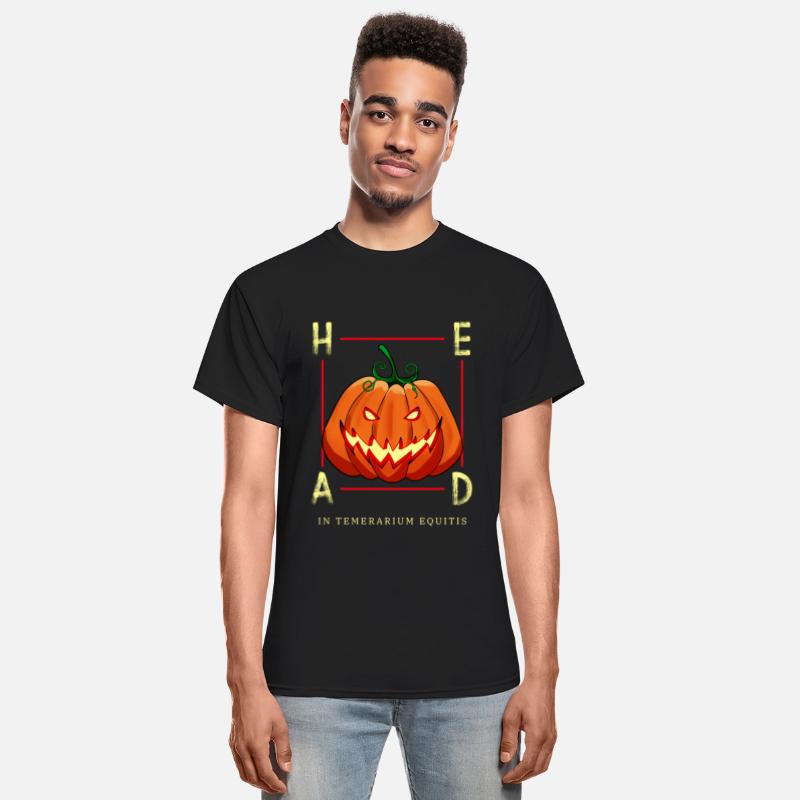Pumpkin Head Halloween T-shirt