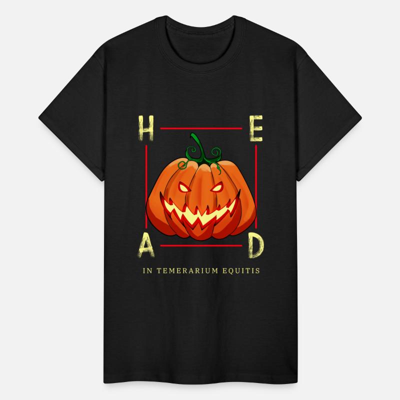 Pumpkin Head Halloween T-shirt