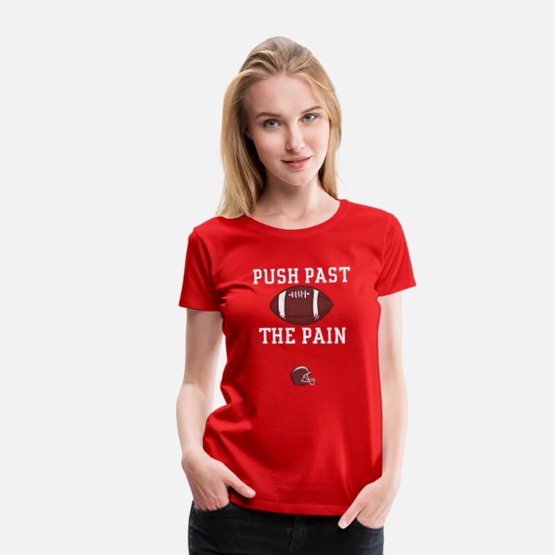 Push past the pain - Football
