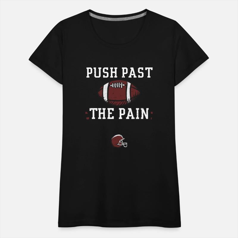 Push past the pain - Football