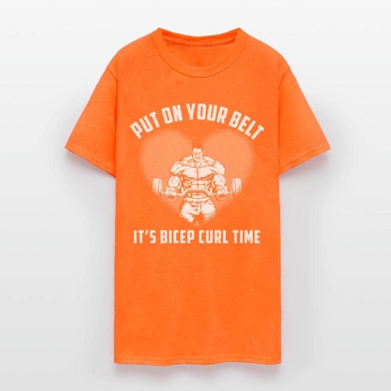 Put On Your Belt. It's Bicep Curl Time