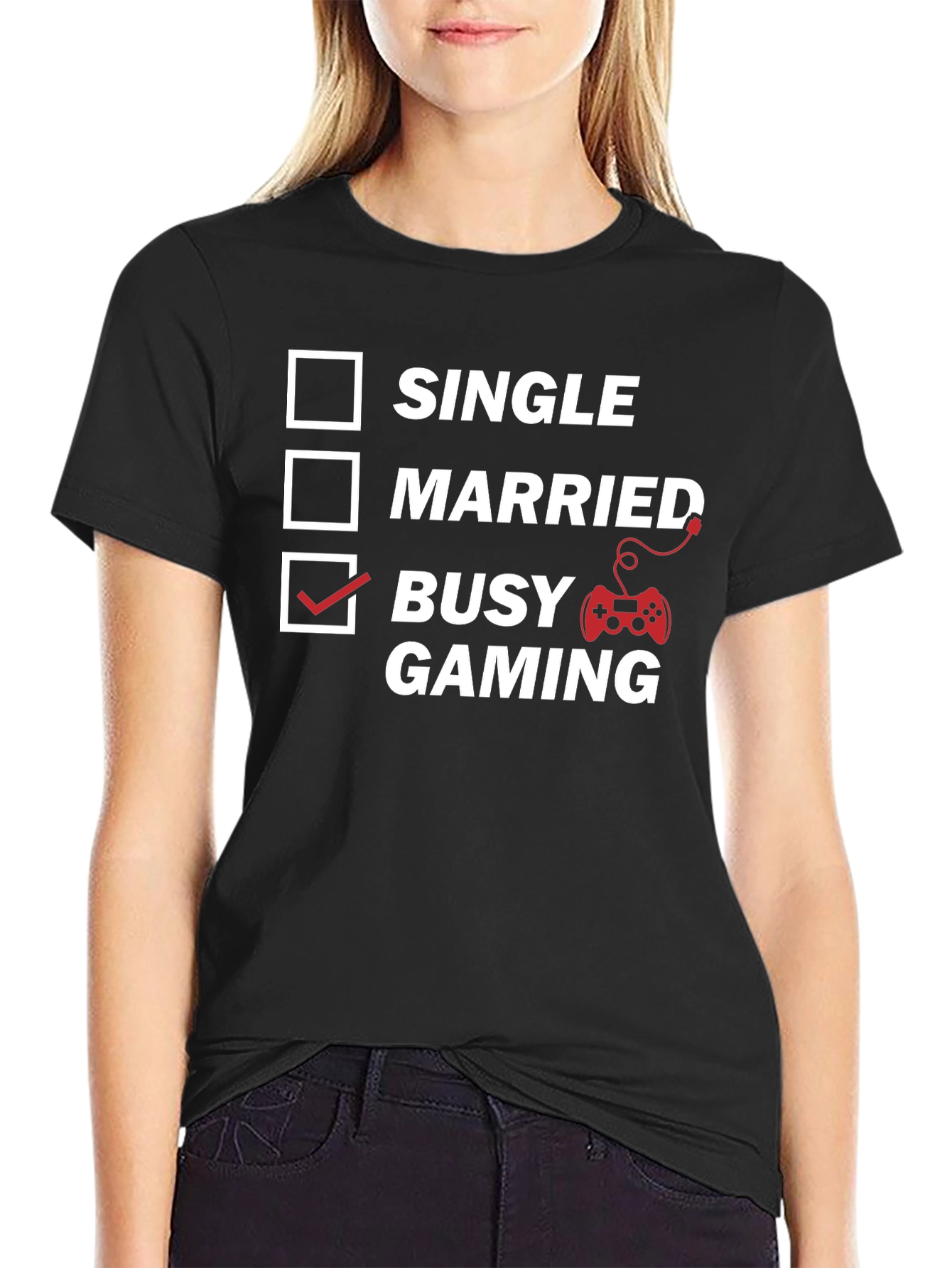 Busy Gaming T-Shirt - Gamer Lifestyle Tee