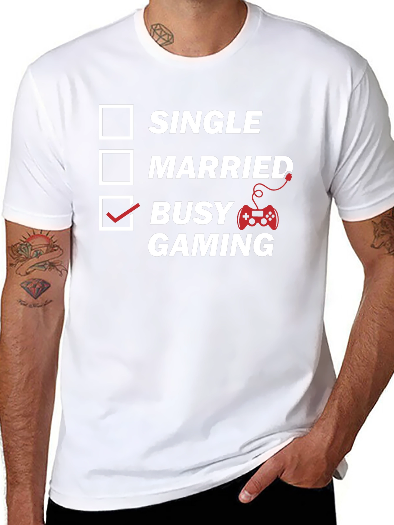 Busy Gaming T-Shirt - Gamer Lifestyle Tee